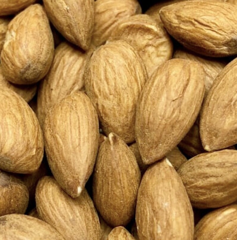1 Lb shelled raw Almonds, California