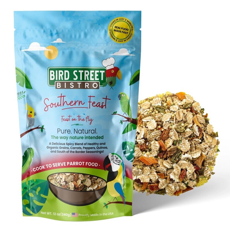 Southern Feast - A delicious spicy blend of healthy grains, carrots, peppers, quinoa and South of the Border seasonings! - 12 oz