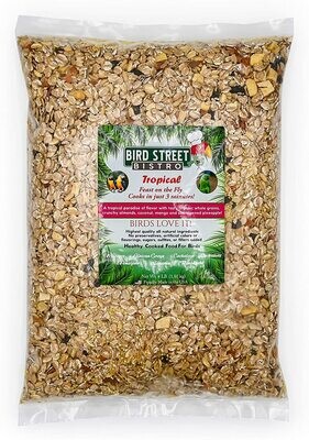 Tropical Feast on the Fly - A tropical paradise of flavor with tasty organic whole grains, crunchy almonds, coconut, mango, and sun-ripened pineapple! - 3.5 Lbs