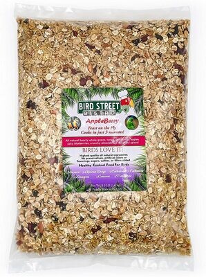 3.5Lb Apple Berry Feast on the Fly - All natural hearty whole grains, tangy cranberries, apples, juicy blueberries, crunchy almonds, and delightful spices!