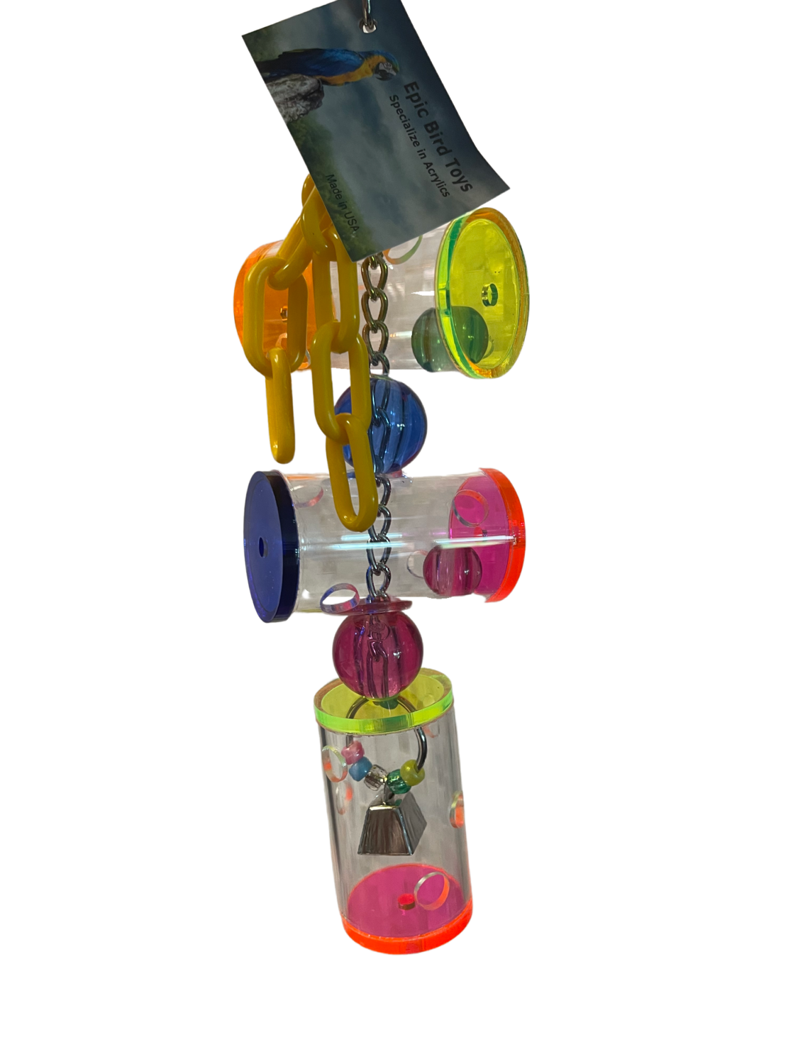 Awesome Acrylic Triple Barrel by Epic Bird Toys