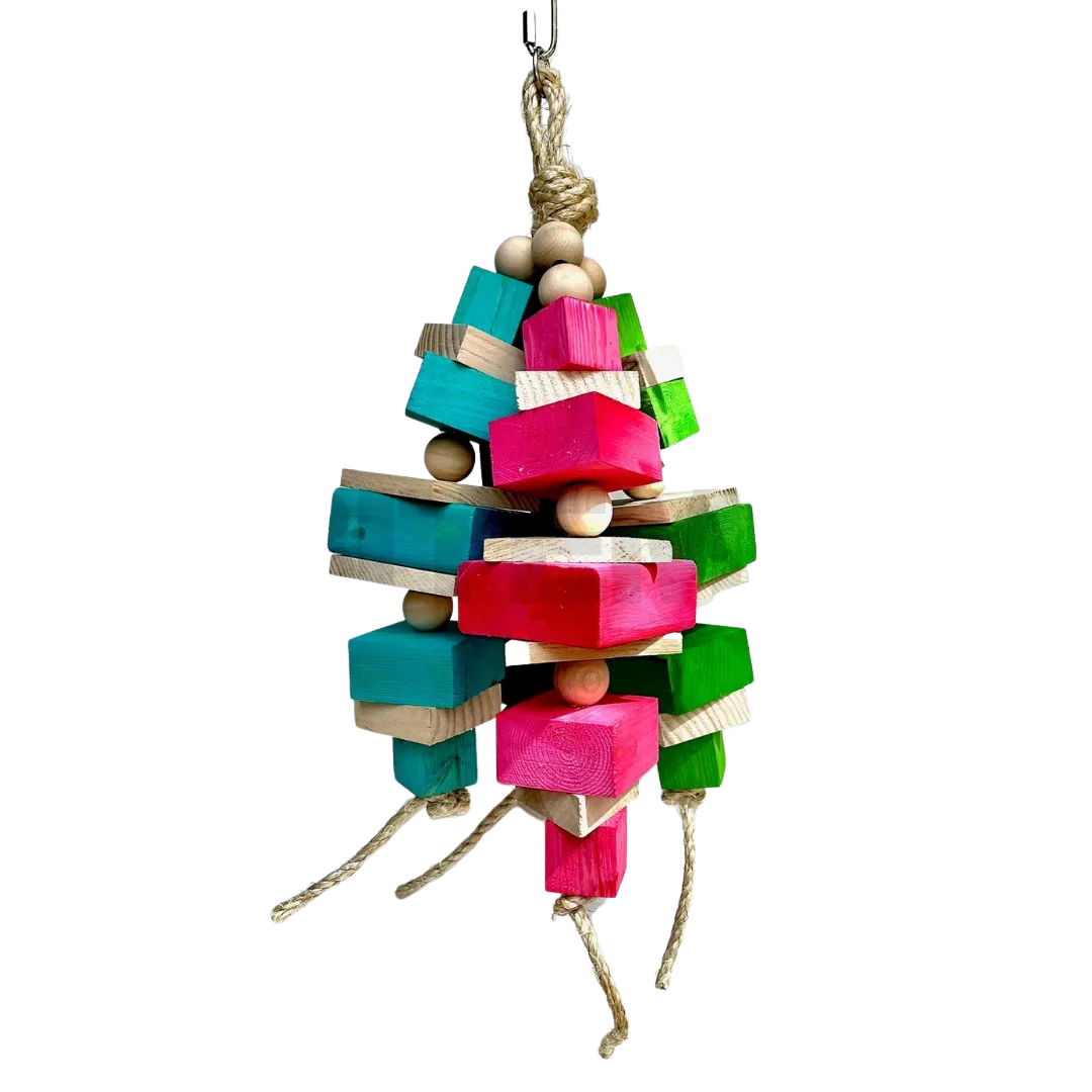 Mowgli - Color on Sisal Rope by Bite Me Birdie