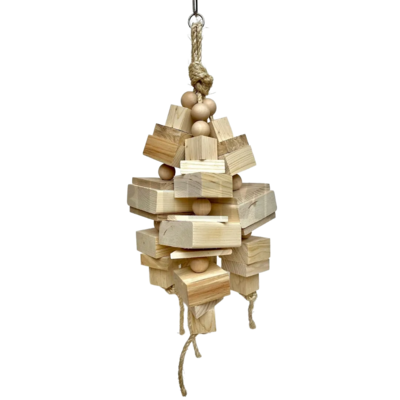 Mowgli - on Sisal Rope Natural by Bite Me Birdie