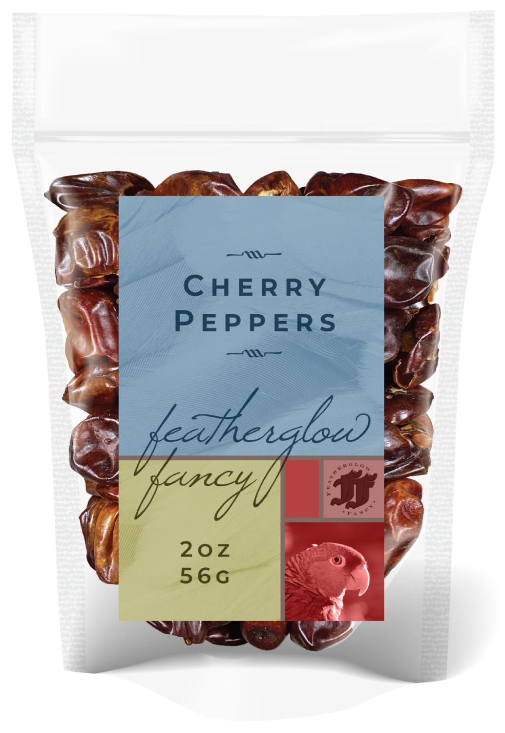 2 oz Dried Cherry Peppers by Featherglow Fancy