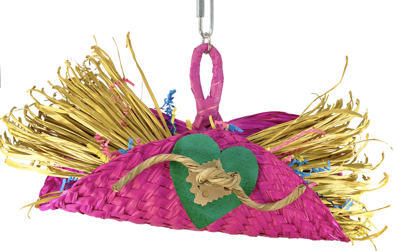 Taco Bird Toy for Medium or Large Size Parrots