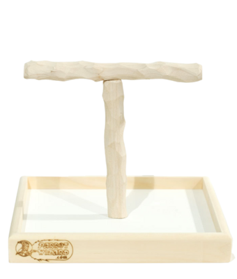 Deluxe Table Top NU Perch - by Parrot Wizard