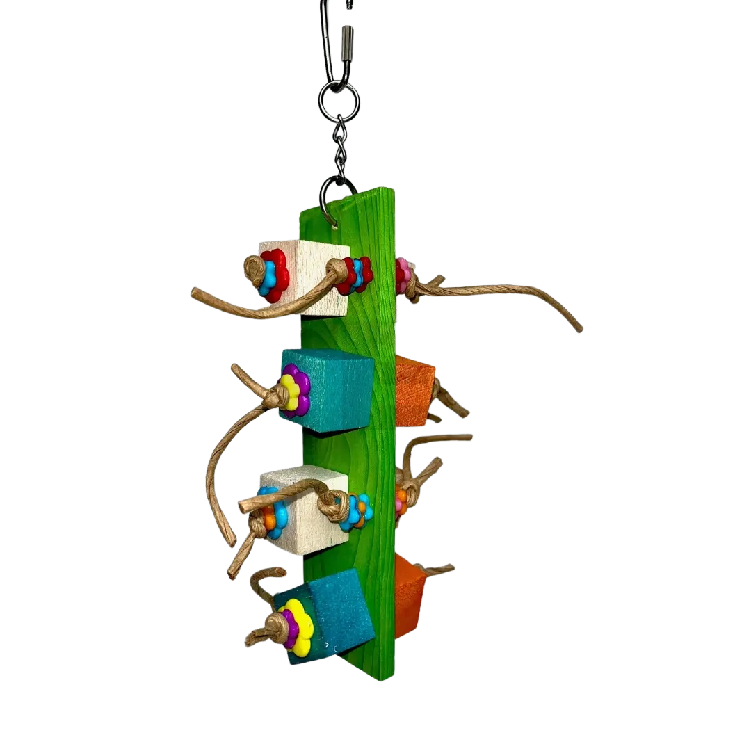 April hanging toy for Small and Medium Size Birds by Bite Me Birdie