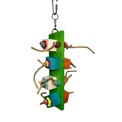 April hanging toy for Small and Medium Size Birds by Bite Me Birdie