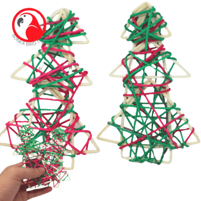 Large 2 Pack Colorful Vine Christmas Tree