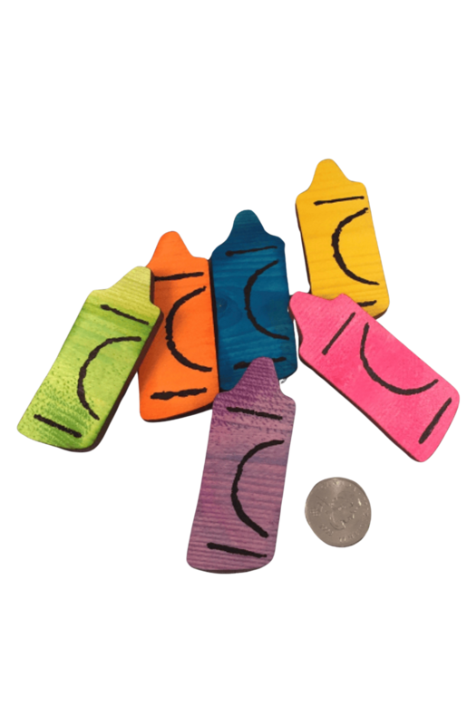 Crayons Canadian Pine Wood 6 Pack