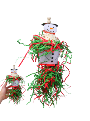 Christmas Snowman Bird Toy
