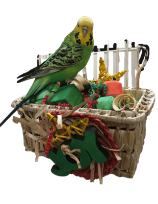 Joy Foraging Basket - Bigger Size by Feathered Addictions