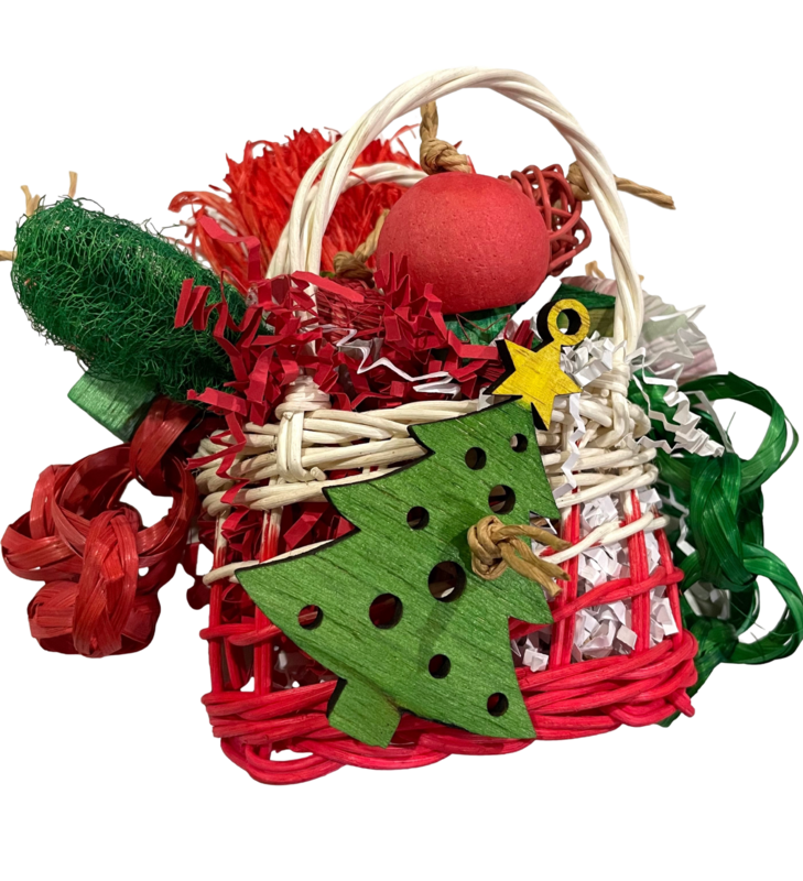 Festive Tree Topper Basket by Feathered Addictions