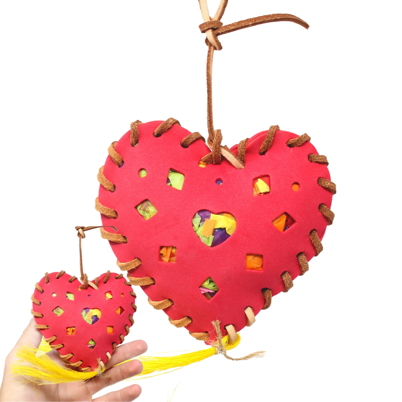 Heart Pouch Toy by Bonka Bird Toys - Limited Edition