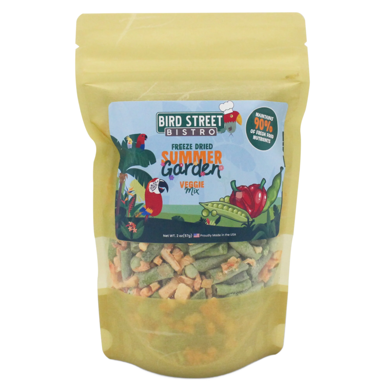 Freeze Dried Summer Garden Veggie Mix - By Bird Street Bistro