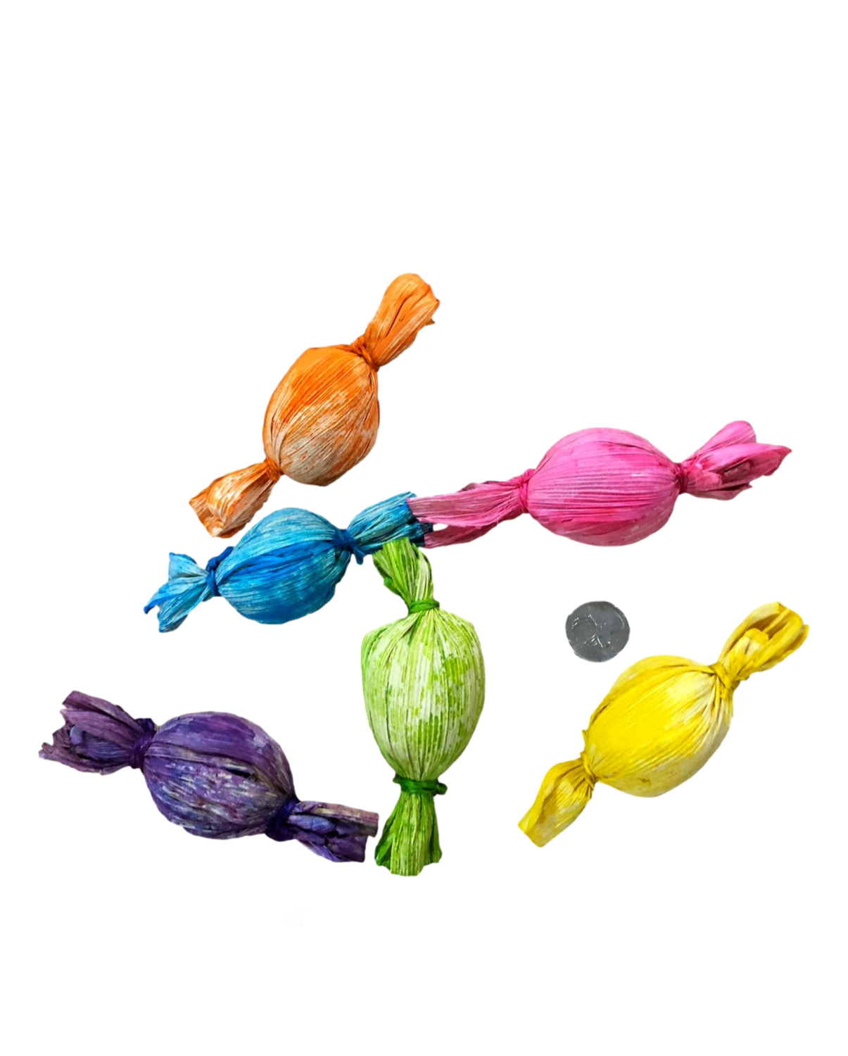 Colorful Corny "Candies" - 6 pc by Feathered Addictions