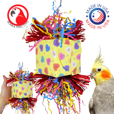 Heart Box Toy by Bonka Bird Toys - Limited Edition