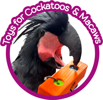 Bird Toys for Cockatoos &amp; Macaws