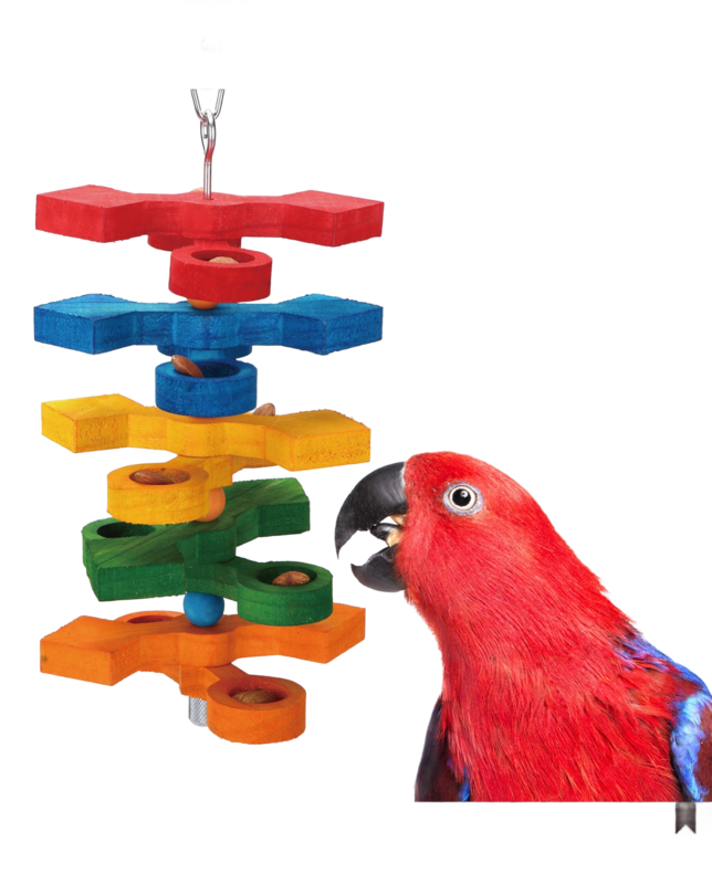 Hide & Seek Toy from Super Bird Creations