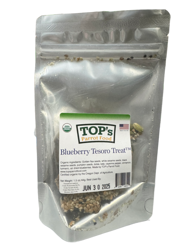 Tesoro Treats - Blueberry from TOPs Parrot Food
