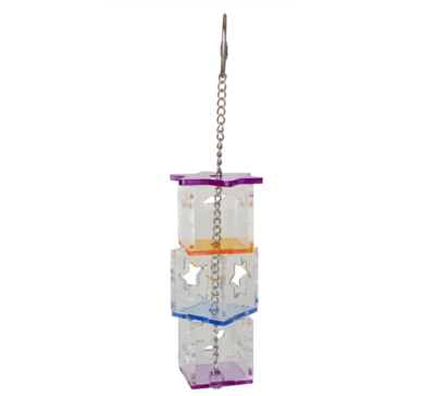 Foraging Cubes Treat Holder and Forager by Super Bird Creations