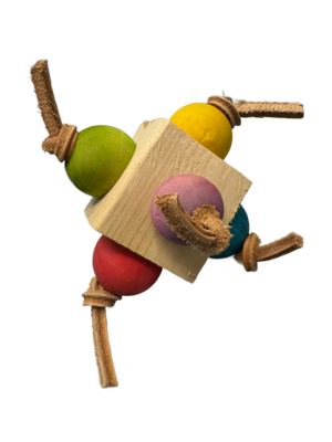 Bowies Big Beads Foot Toy  - by Feathered Addictions