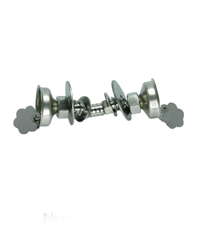 Funnel Fun Foot Toy - Stainless Steel - Hand made in the USA