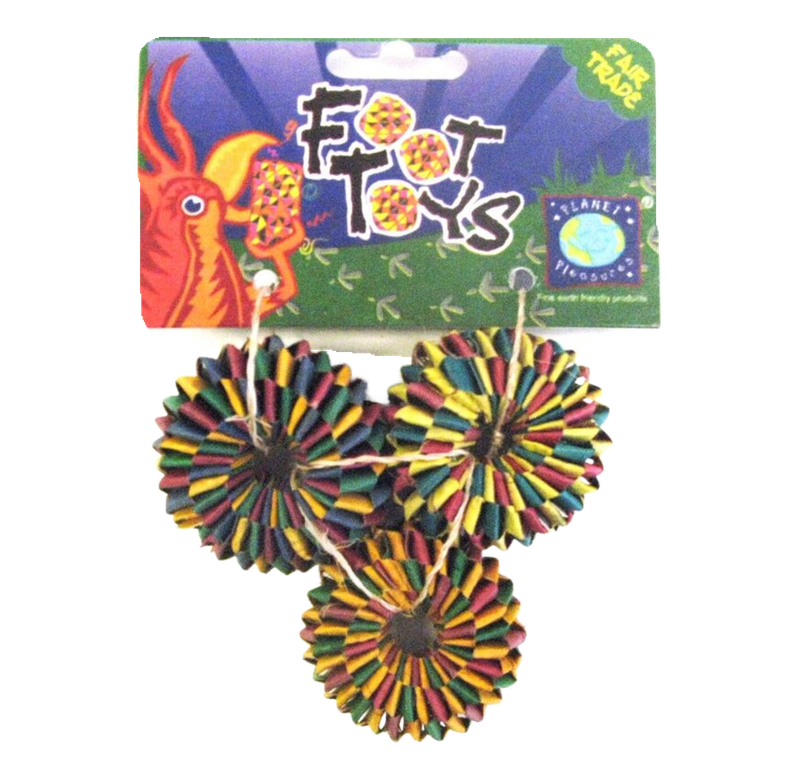 Tire Foot Toy 3 Pack by Planet Pleasures