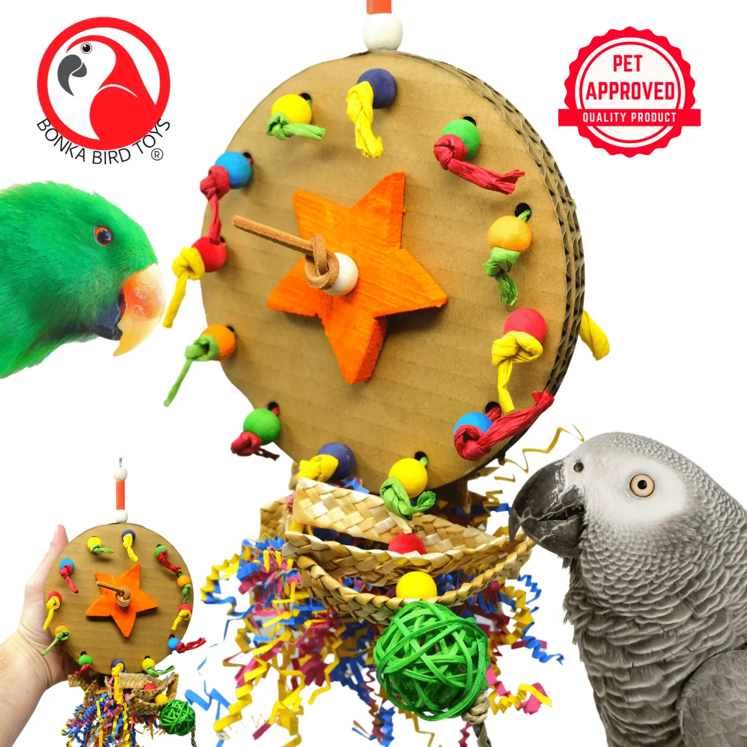 Party Paddle by Bonka Bird Toys