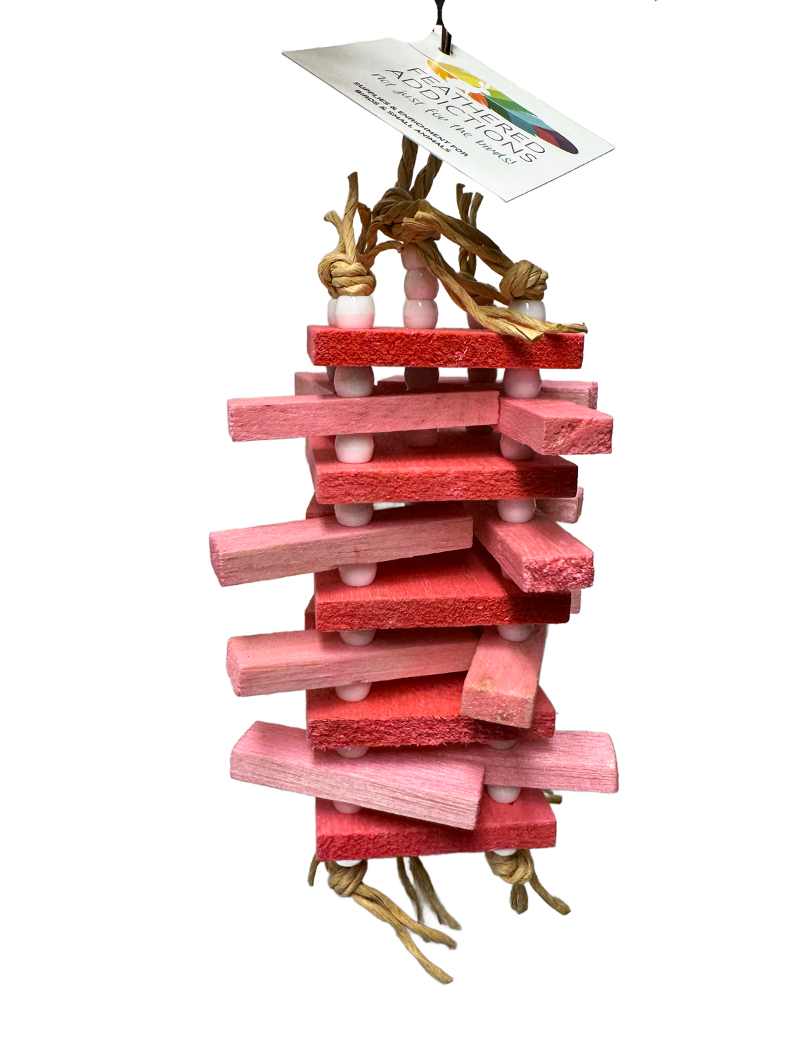 Fantastic Pink Balsa Sticky Stacker by Feathered Addictions
