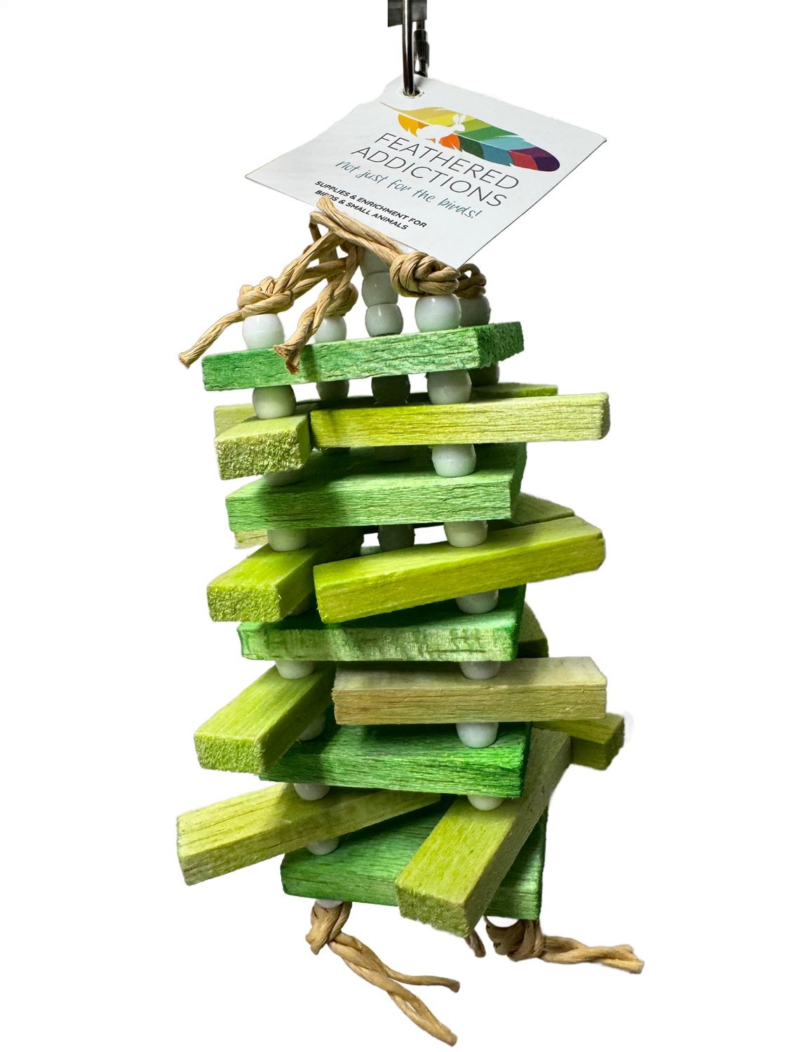 Fantastic Green Balsa Sticky Stacker by Feathered Addictions