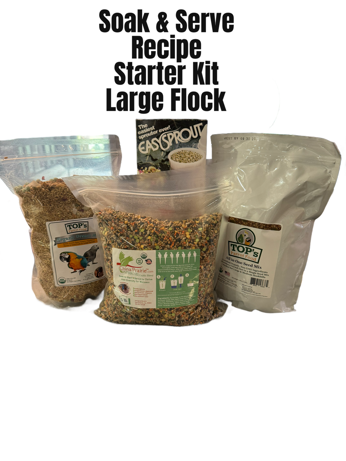 Soak &amp; Serve Recipe Starter Kit - Large Flock