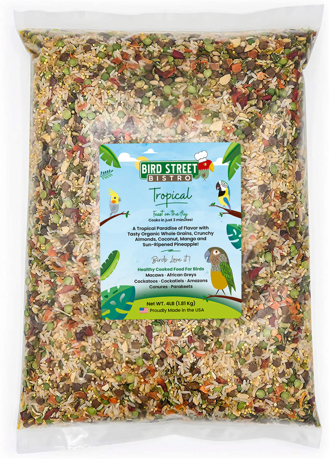 3.5 Lbs Bird Street Bistro Tropical Feast on the Fly