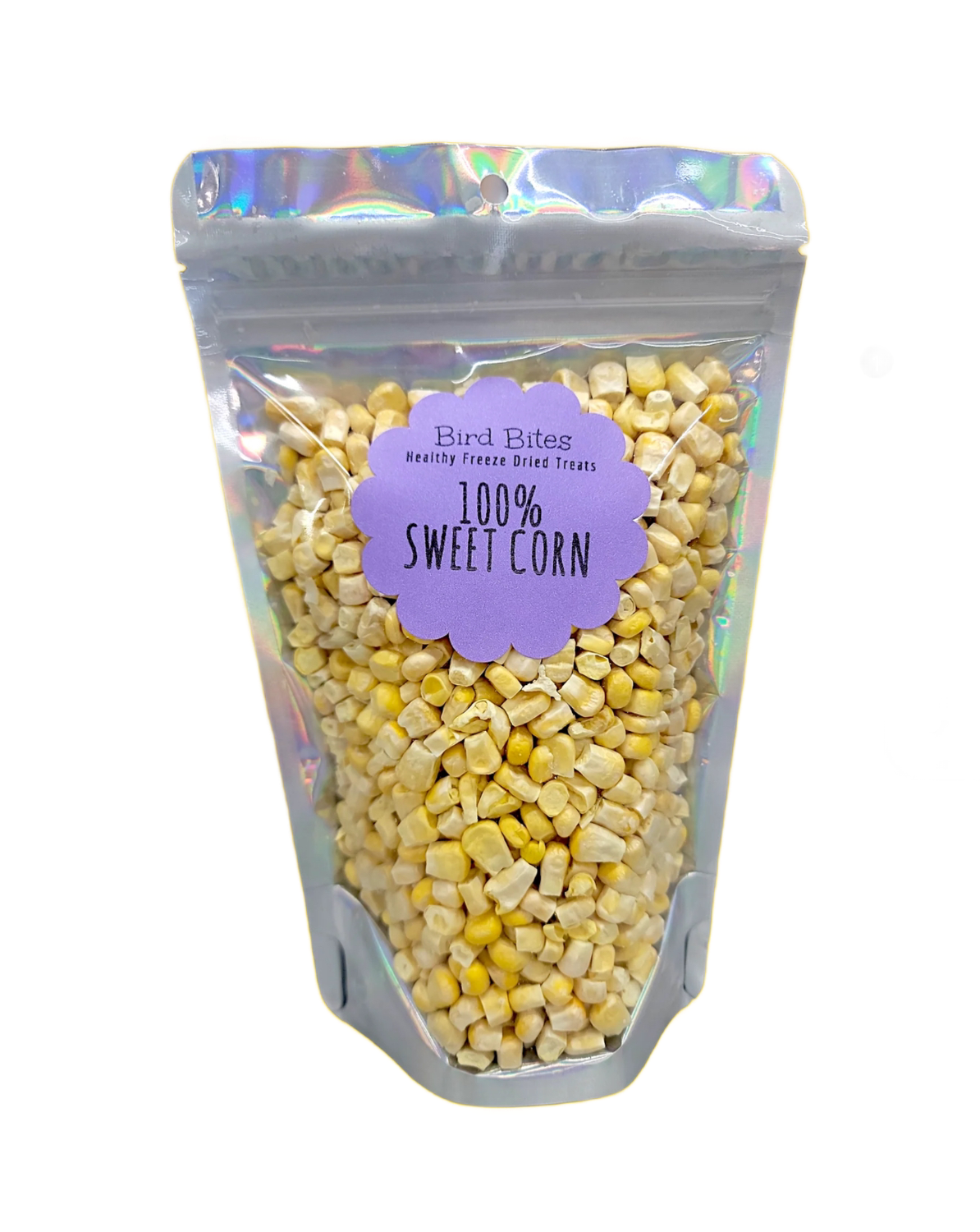 100% Sweet Corn by Bird Bites Healthy Freeze Dried Treats - Generous 1.5 Cup Size