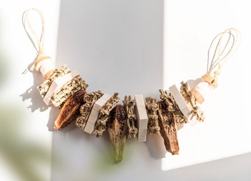 Mahogany Crunch Cage Garland - by Little Dinos