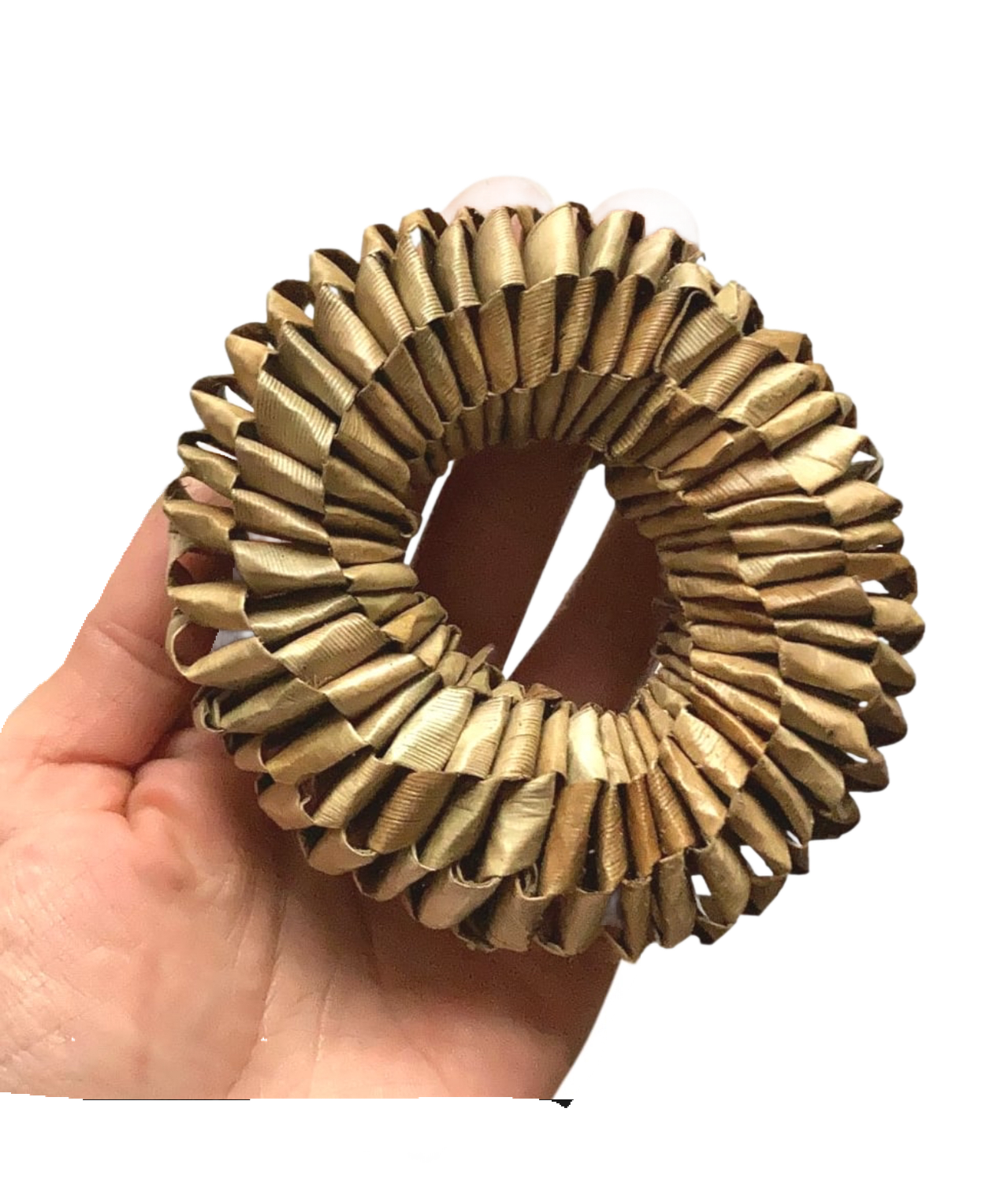 Dark Palm Donut 4&quot; by Feathered Addictions