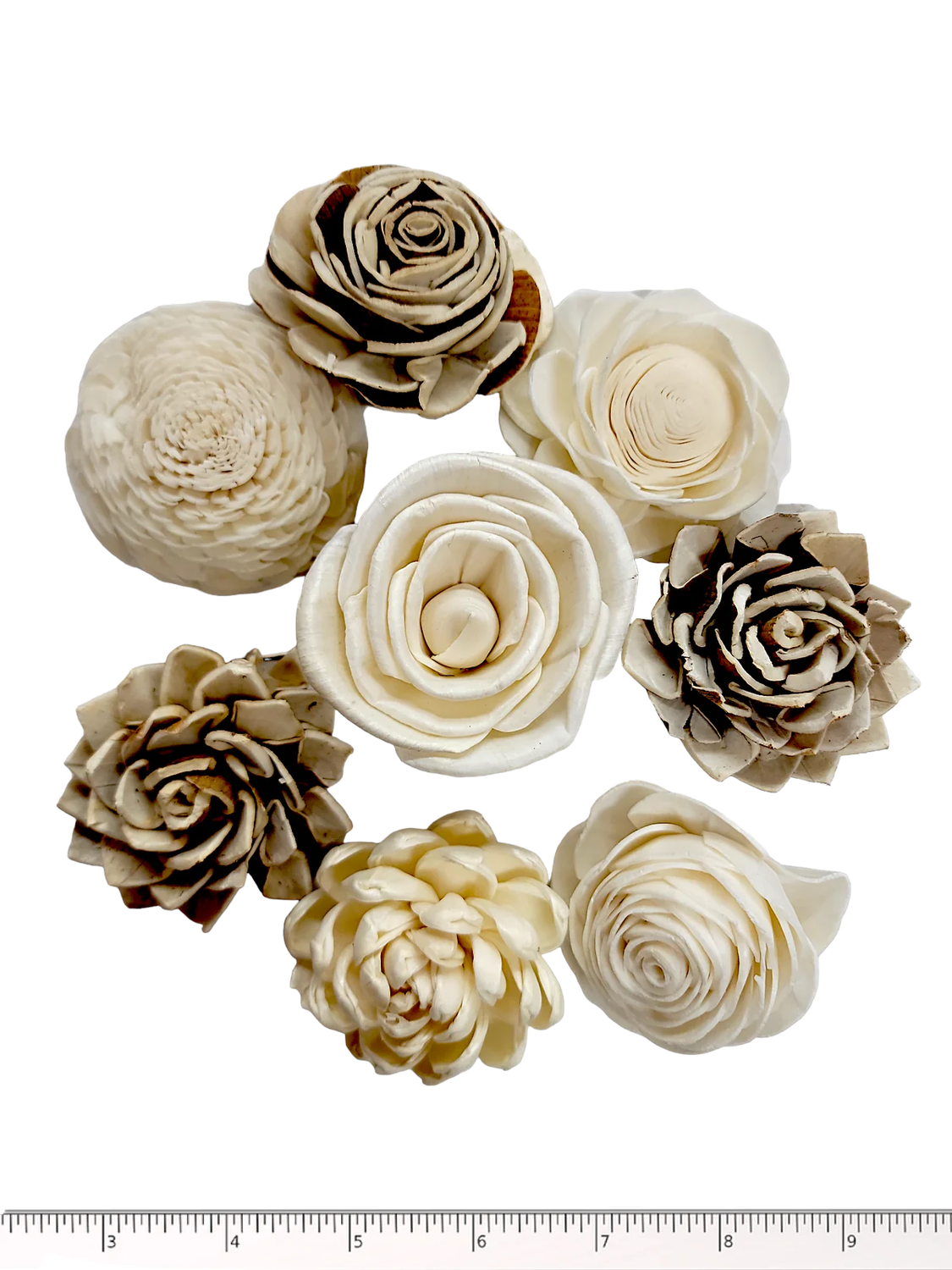 10 Pack Assorted Sola Flowers