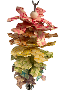 Rainbow my Ziggy Zag - by Feathered Addictions