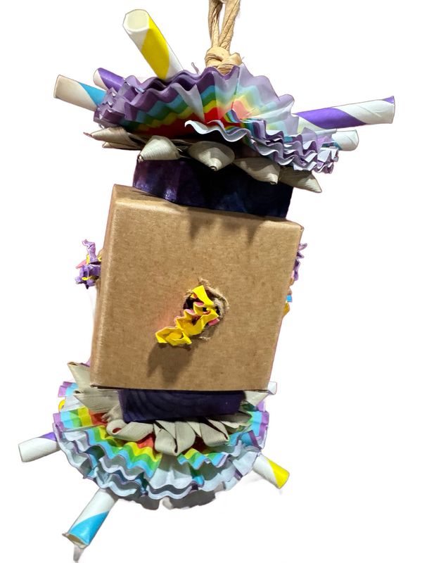 Katie Sweetheart - 8" x 4" hanging toy, Cute and Fun. By Bite Me Birdie