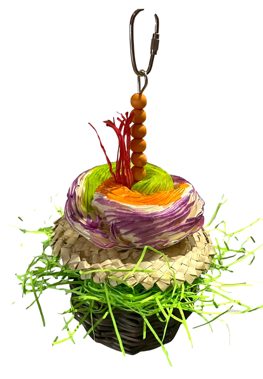 Sorcery Swirl Sola Cupcake by Feathered Addictions