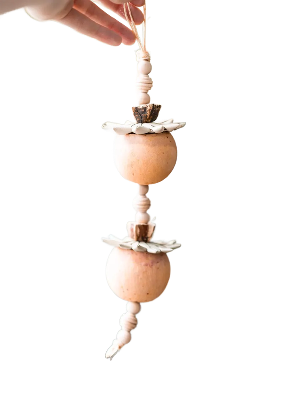 Pumpkin Forager Hanging Toy - by Little Dinos