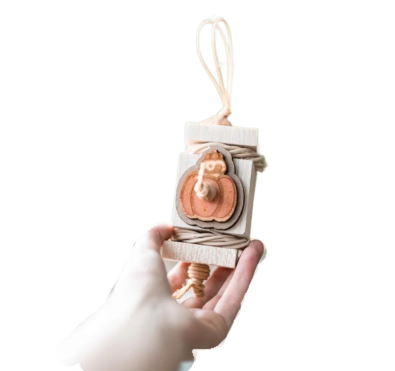 Mini Pumpkin Hanging Toy - by Little Dinos