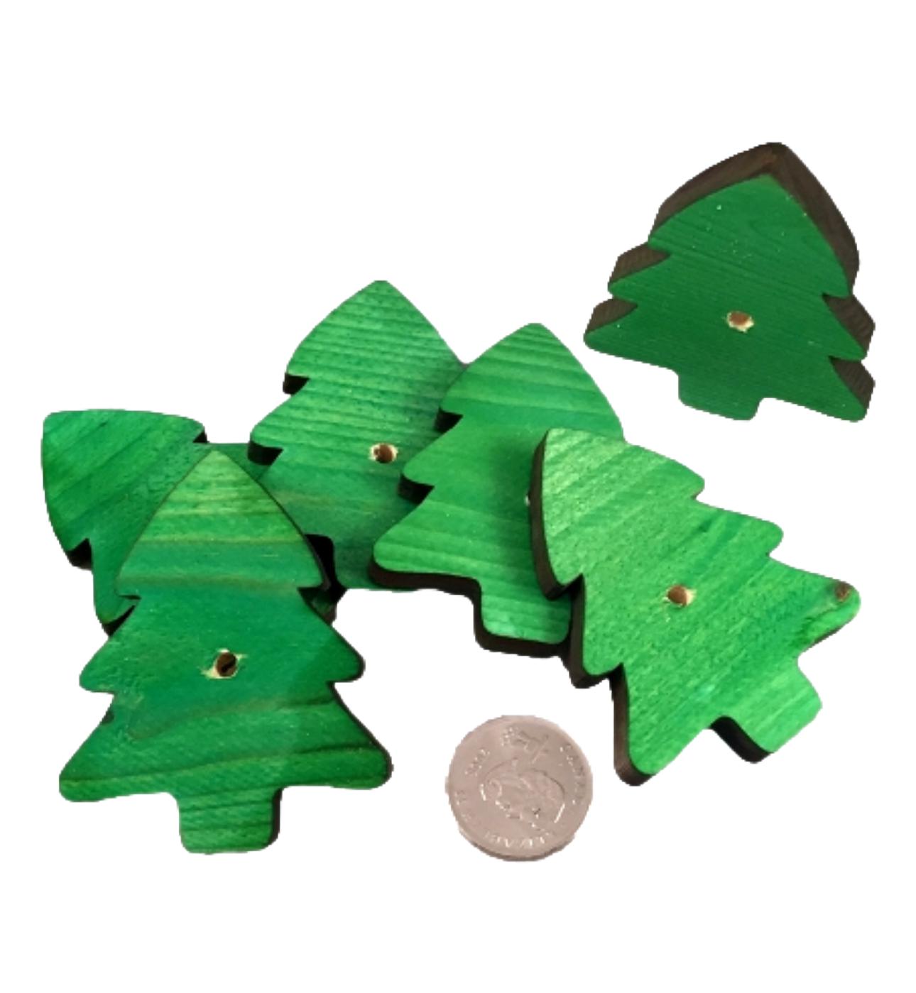 Canadian Pine Wood Green Trees 6 Pack by Feathered Addictions