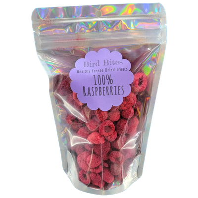 100% Freeze Dried Raspberries - by Bird Bites Generous 1.5 Cup