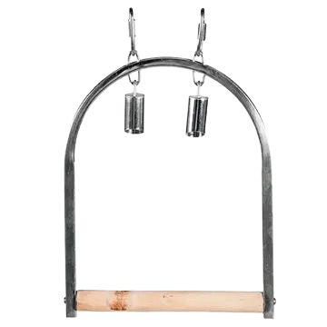 Medium Stainless Steel Swing for Medium Birds by Caitec