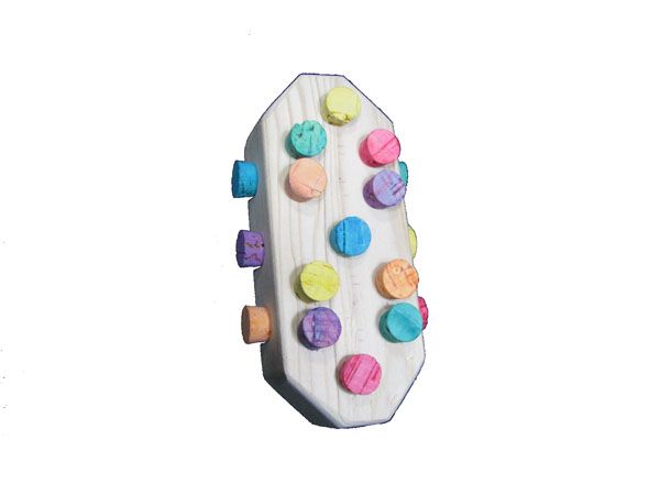 Cork Block Small by Mighty Bird Toys