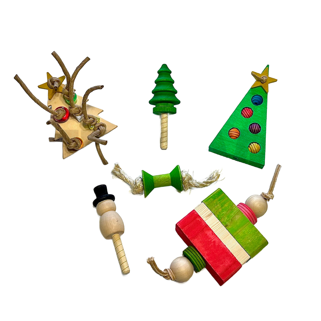 Christmas Foot Toy Bundle from Bite Me Birdie