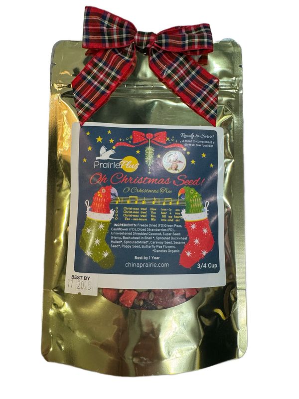 Prairie Plus- Oh Christmas Seed! (3/4 Cup) - Limited Edition! by China Prairie