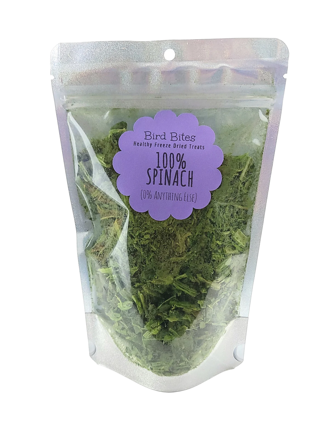 100% Freeze Dried Spinach by Bird Bites Generous 1.5 Cup Size