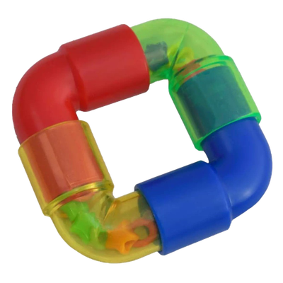 Rattler Ring Foot Toy by Super Bird Creations